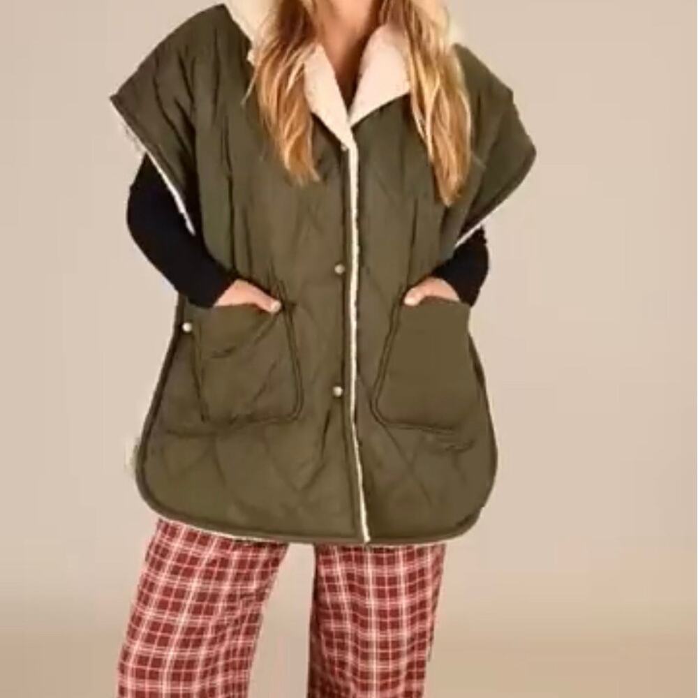 Natural Life Quilted Puffer Vest